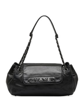 Chanel Black Rock 'n Chic Accordion Flap Bag