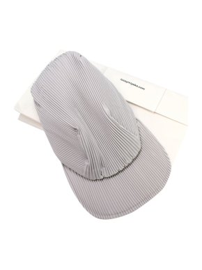 Issey Miyake Homme Plisse Grey Flat Peak Cap
