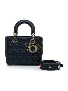 Dior Midnight Blue Small Lady Dior My ABCDior
