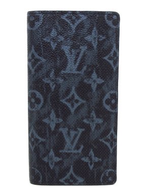 Louis Vuitton Black Monogram Pastel Wallet