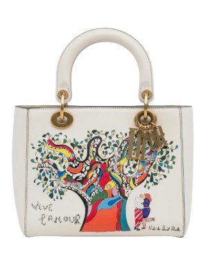 Dior Cream Medium Niki De Saint Phalle Lady Dior