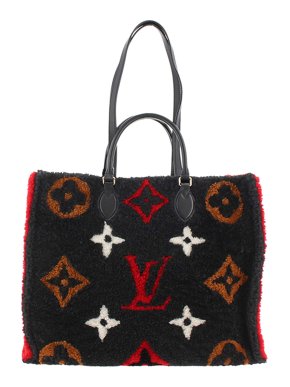 Louis Vuitton Shearling Monogram Onthego GM Tote Bag