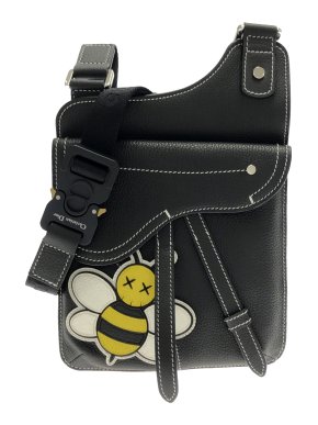 Dior x Kaws Bee Saddle Pouch