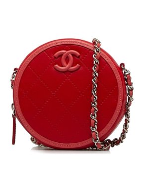 Chanel Color Pop CC Round Crossbody Bag