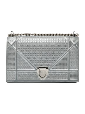 Dior Silver Diorama Crossbody Bag