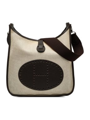 Hermes Toile Canvas Evelyne II GM