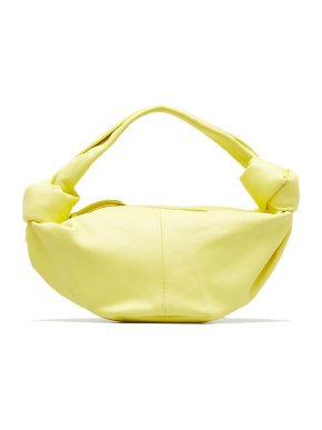 Yellow Mini Double Knot Bag 1