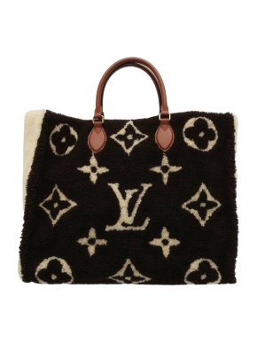 Louis Vuitton Monogram Giant Shearling Teddy Onthego GM