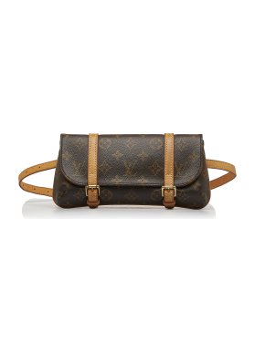 Louis Vuitton Coated Canvas Monogram Marelle Pochette