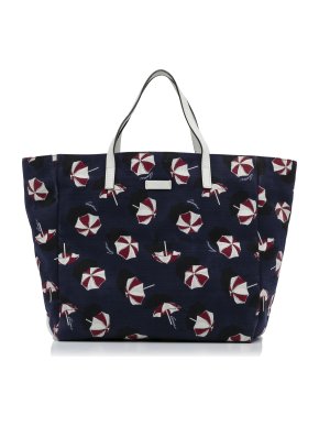 Gucci Umbrella Prin Canvas Tote