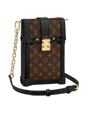 Louis Vuitton Pochette Trunk Verticale Monogram Bag