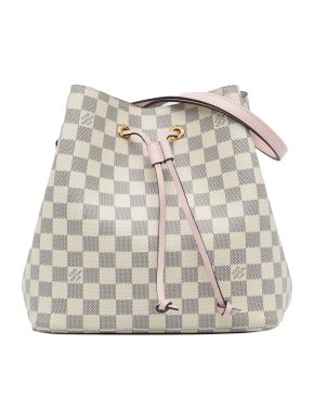 Louis Vuitton Damier Azur/Rose Ballerine Neonoe Bag
