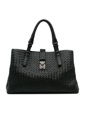 Bottega Veneta Medium Intrecciato Roma Tote Bag