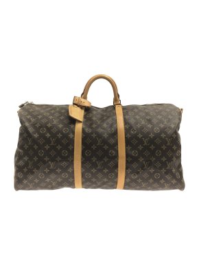 Louis Vuitton Coated Canvas Monogram Keepall Bandouliere 60