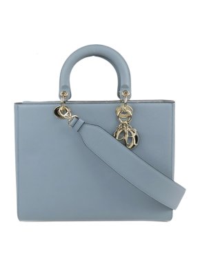 Large Cloud Blue Lady Dior Bag