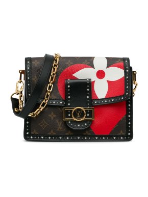 Louis Vuitton Coated Canvas Monogram Game On Dauphine MM