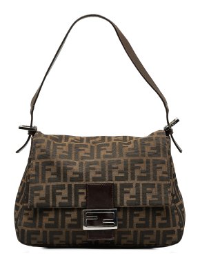 Fendi Zucca Canvas Mamma Forever Bag