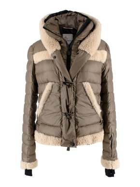 Moncler Grenoble Shearling-Trimmed Alvernia Jacket