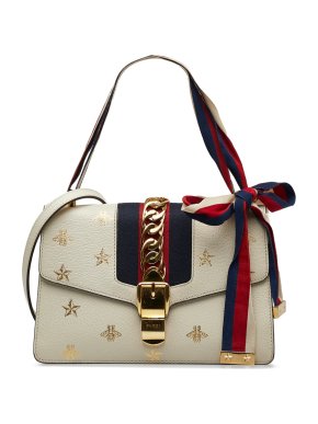 Gucci Small Bee Star Sylvie Crossbody Crossbody Bag