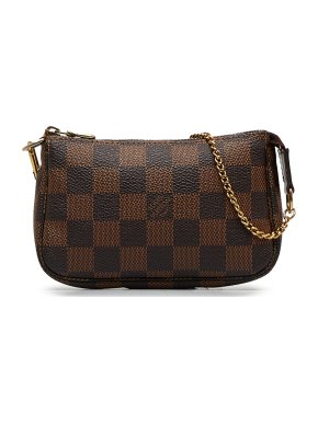 Louis Vuitton Brown Damier Ebene Mini Pochette