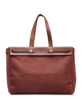 Hermes Brown Herbag Cabas GM
