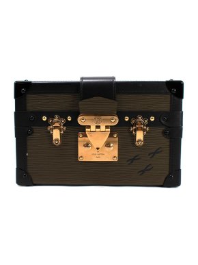 Louis Vuitton Khaki Petite Malle Clutch Bag