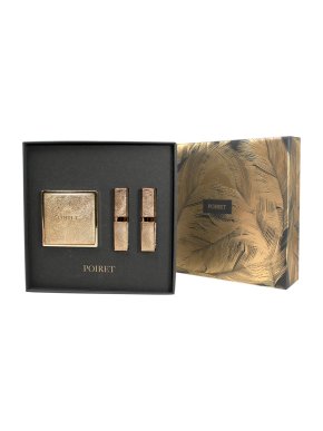 Poiret Brilliant  Mono Powder Blush and Sheer Glow Lip Colour Set