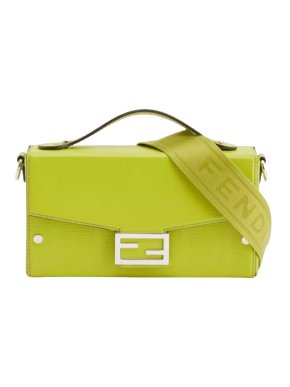 Fendi Neon Baguette leather cross-body bag