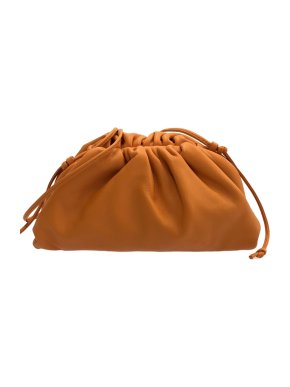 Bottega Veneta Orange The Mini Pouch
