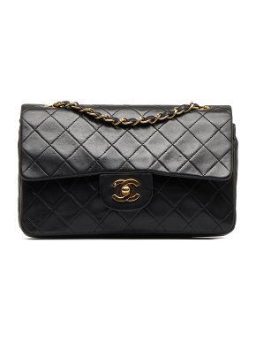 Chanel Small Classic Lambskin Double Flap Bag