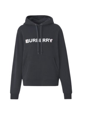 Burberry Black Logo Hoodie