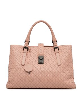 Bottega Veneta Medium Intrecciato Roma Bag