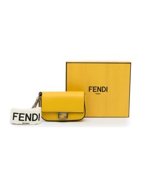 Fendi Yellow Nano Baguette Charm