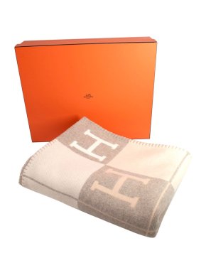 Hermes Hermès Coco & Camomile Avalon III Throw Blanket
