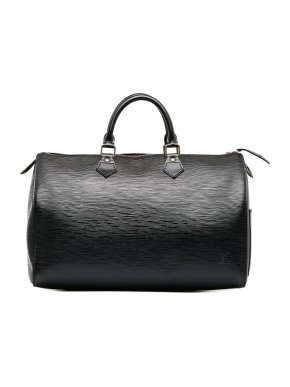 Louis Vuitton Black Epi Leather Speedy 40