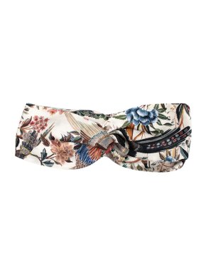 Dior Floral Printed Silk Clair D Lune Headband