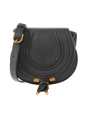 Chloe Marcie mini textured-leather shoulder bag