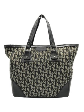Dior Blue Diorissimo Trotter Tote Bag