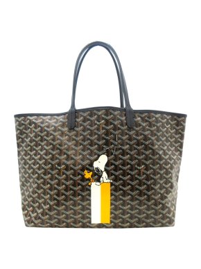 Goyard x Peanuts Goyardine Saint Louis PM Tote Bag