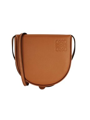 Loewe Tan Small Heel Crossbody Bag