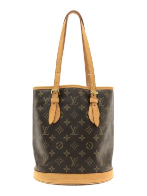 Louis Vuitton Brown Monogram Petit Bucket Bag