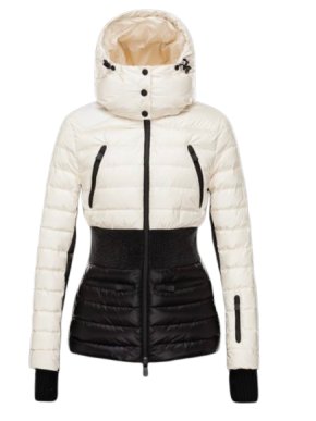 Moncler Two Tone Issoire Puffer Coat