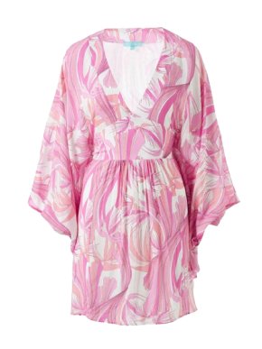 Melissa Odabash Grace Orchid Print Kaftan