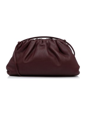 Bottega Veneta Burgundy The Mini Pouch