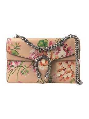 Gucci Medium Leather Dionysus Blooms Shoulder Bag