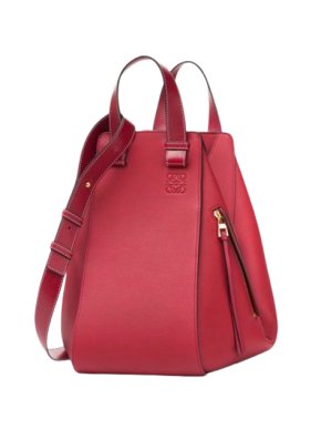 Loewe Red Medium Hammock Bag