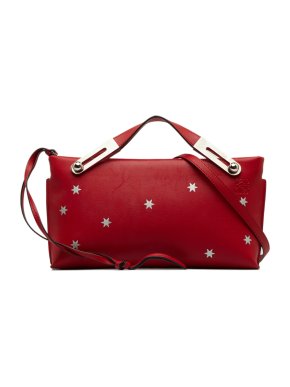 Loewe Red Missy Star Print Bag