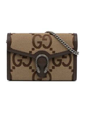 Gucci Mini Jumbo GG Dionysus Wallet on Chain