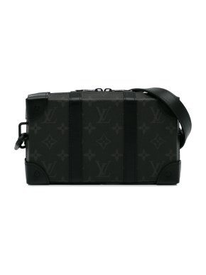 Louis Vuitton Black Monogram Eclipse Soft Trunk Crossbody