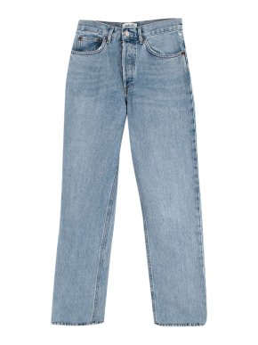 Agolde '90s straight leg blue jeans